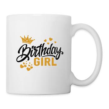 Birthday Girl Gift Idea Girl Birthday - Mug - white - Right