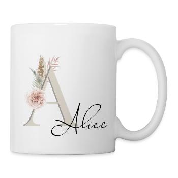 Alice! Name Boho - Mug - white - Right