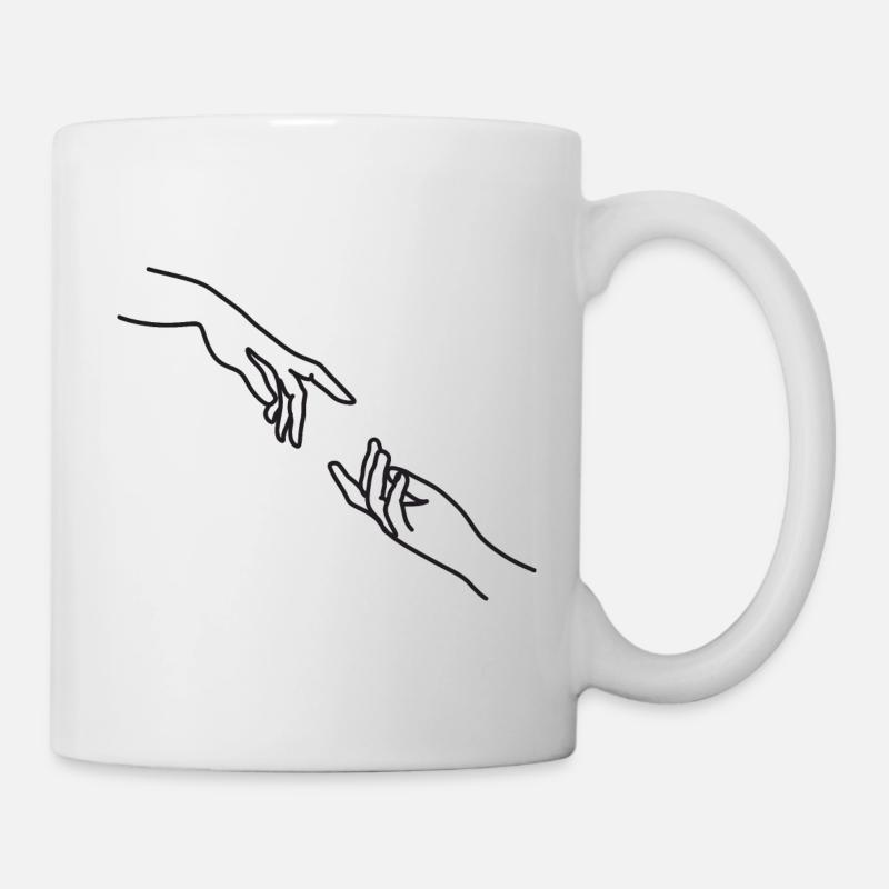 Hand Design - Mug - white