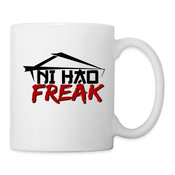 Ni Hao Freak - Tasse - Weiß - Rechts