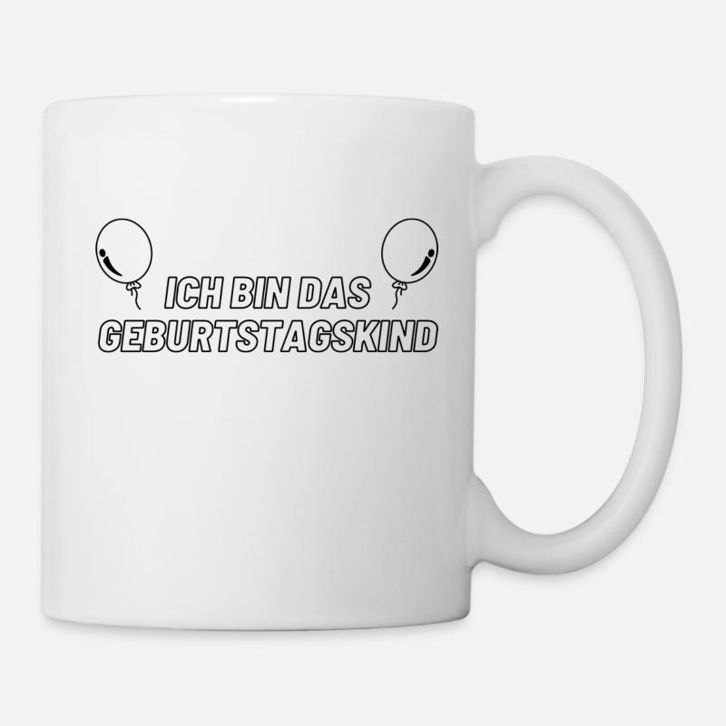 Geburtsagskind - Tasse - Weiß