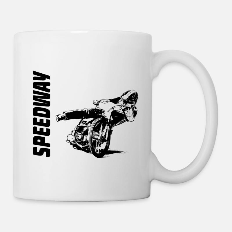 Speedway - Motorcycle Speedway - Mug - white