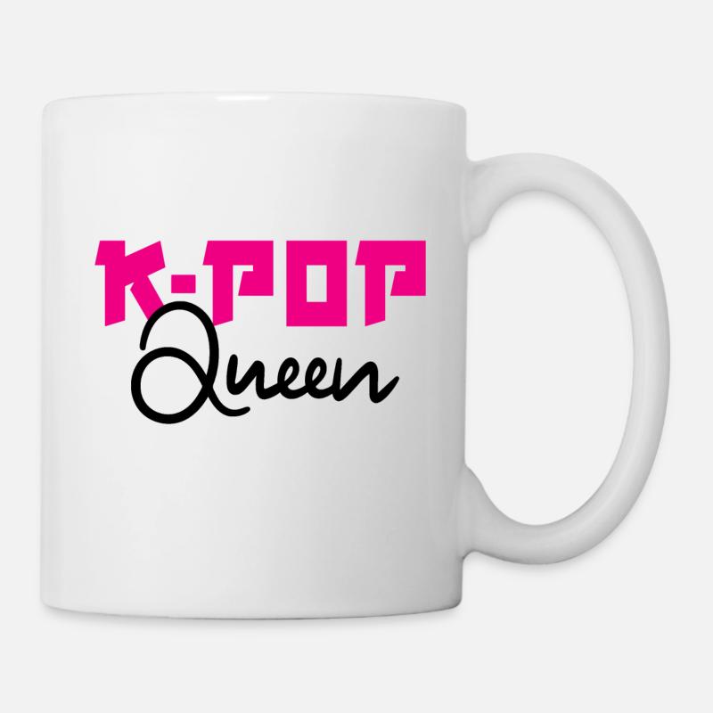 K-Pop Queen Korean Pop Music - Mug - white