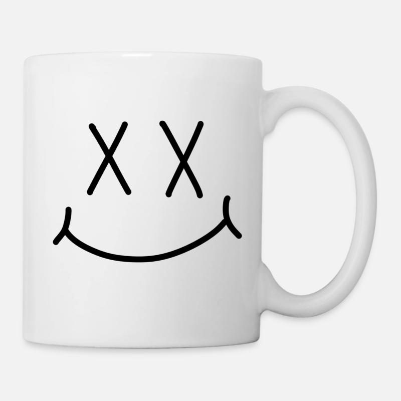 Emoji Rire - Mug blanc - blanc