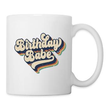 Birthday Babe Matching Group Birthday Party Gift - Mug - white - Right