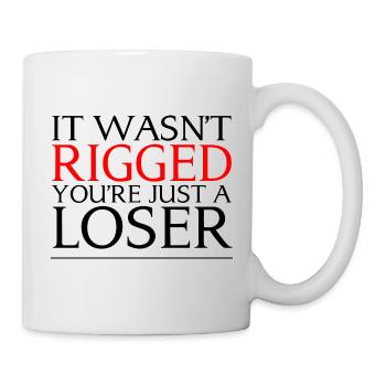 Ce n’était pas truqué You’re Just A Loser 3 - Mug blanc - blanc - Droite