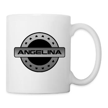 ANGELINA. MY NAME IS ANGELINA. SAMER BRASIL - Mug - white - Right