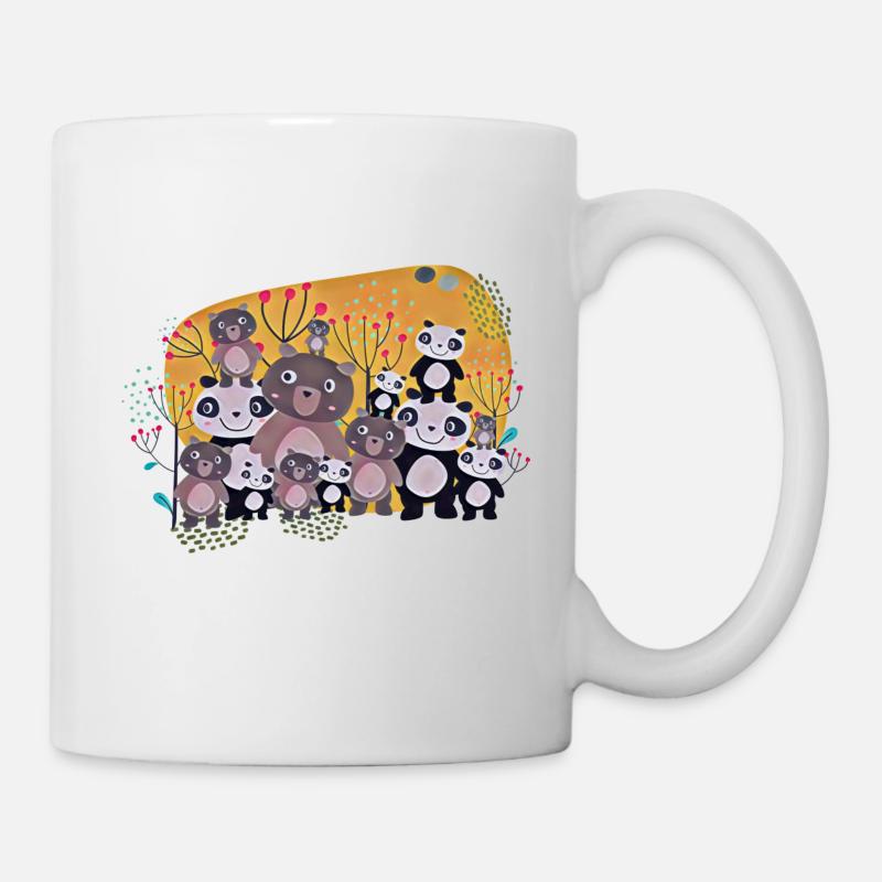 Bären Treff - Tasse - Weiß