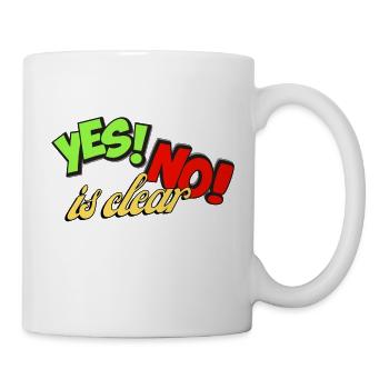 Ja Ne, is klar - Yes Now is Clear - Tasse - Weiß - Rechts