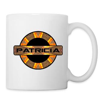PATRICIA. JE M’APPELLE PATRICIA. SAMER BRÉSIL - Mug blanc - blanc - Droite