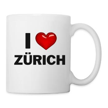 J’adore Zurich - Mug blanc - blanc - Droite