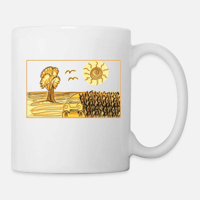 Landscape - Mug - white