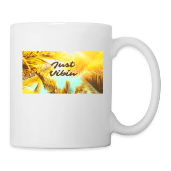 Just Vibing Outfit und Mode für Jedermann. - Tasse - Weiß - Rechts