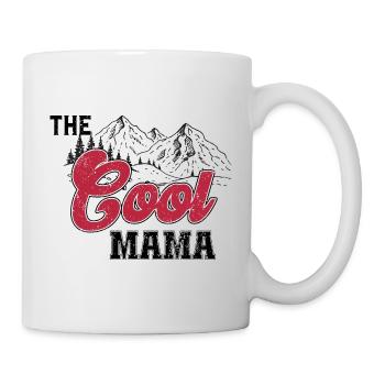 Motherhood Mama Flowers Sunshine Gift for Mom - Mug - white - Right