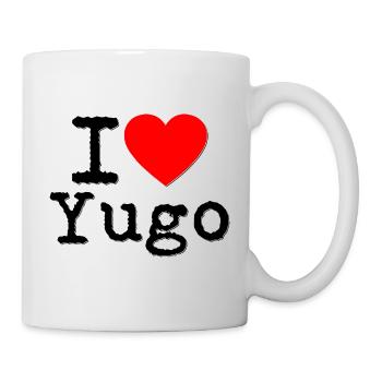 i love yugo - Tasse - Weiß - Rechts