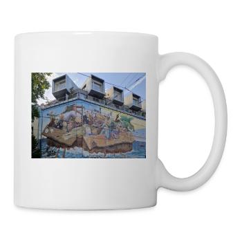 La difficulté de la vie - Mug blanc - blanc - Droite