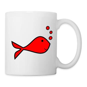 MUTTERTAG. SCHÖNEN MUTTERTAG. MAMA. ICH LIEBE DICH - Tasse - Weiß - Rechts