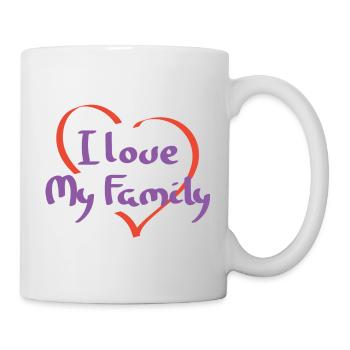 Ich liebe meine Sprüche Wiedersehen Verwandte sarkastisch - Tasse - Weiß - Rechts