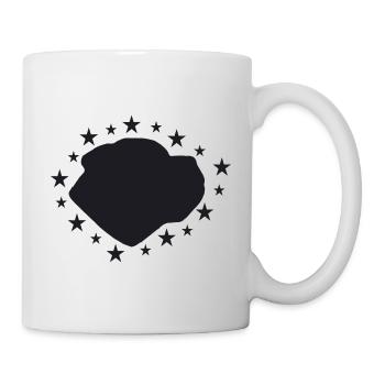 Bullmastiff - Tasse - Weiß - Rechts