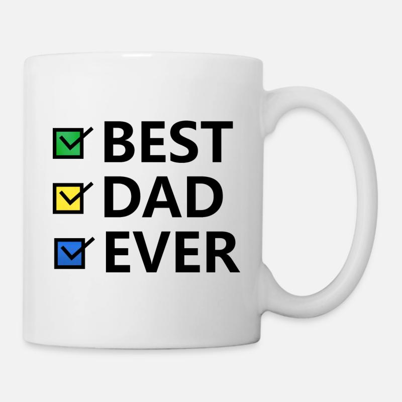 Best dad ever - Mug - white