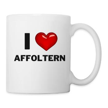 I Love Affoltern - Tasse - Weiß - Rechts