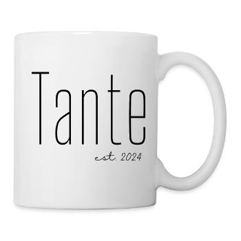 Tante 2024 - Tasse - Weiß - Rechts