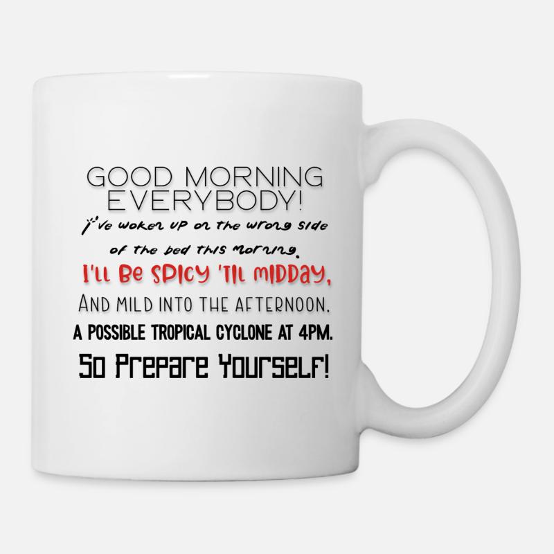 I'll be Spicy all morning - Mug - white