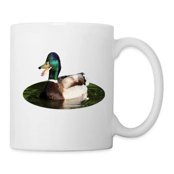 Canard colvert - Mug blanc - blanc - Droite