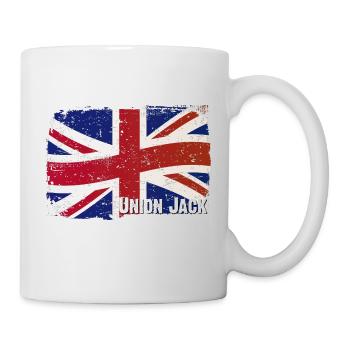 Union Jack - England - Great Britain - Tasse - Weiß - Rechts