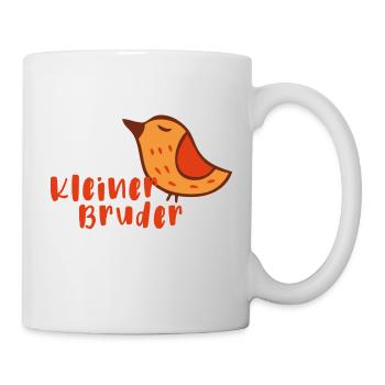 Kleiner Bruder - Tasse - Weiß - Rechts