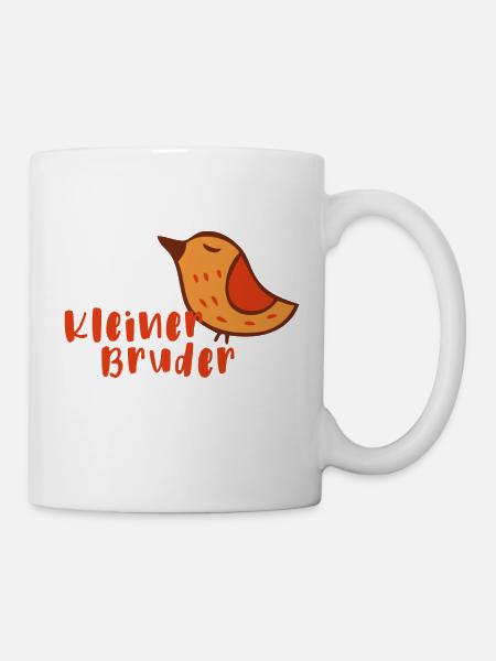Kleiner Bruder - Tasse - Weiß