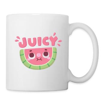 Cute Juicy Watermelon Summer Vibes - Mug - white - Right