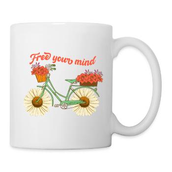 Free your mind - Mug - white - Right