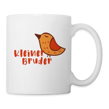 kleiner Bruder - Tasse - Weiß - Rechts