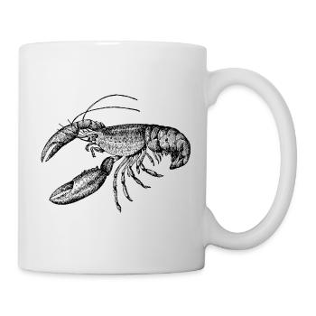 Meerestiere - Tasse - Weiß - Rechts