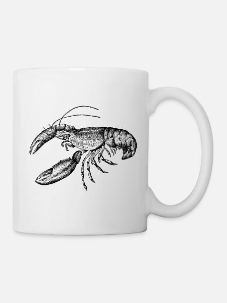 Meerestiere - Tasse - Weiß