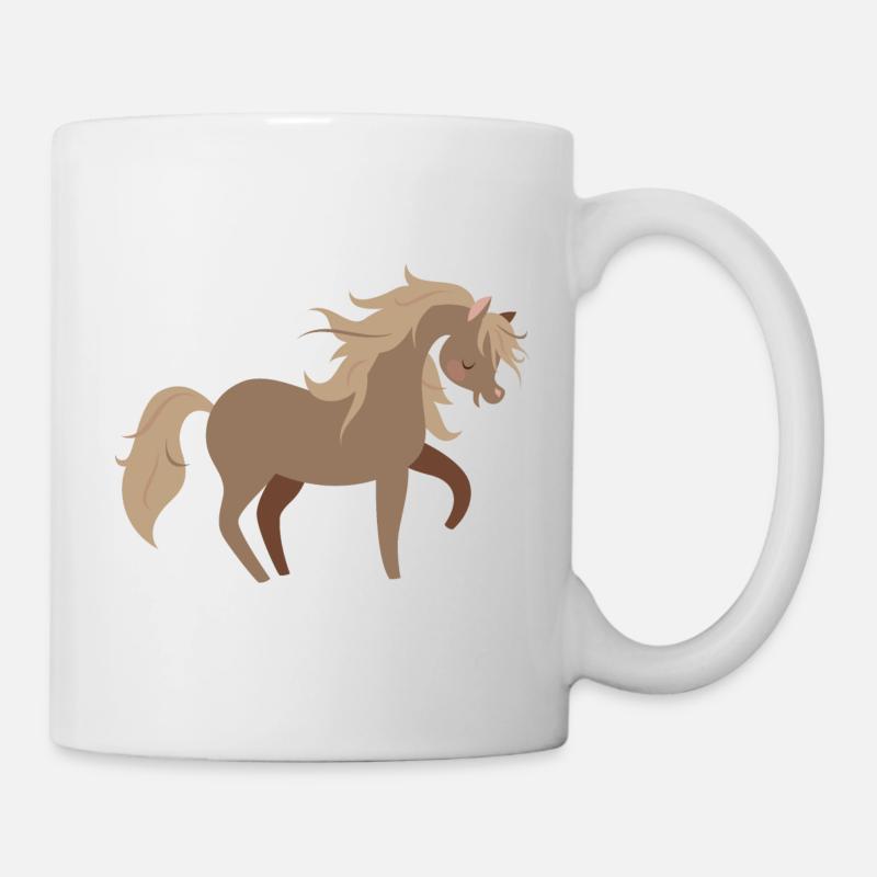 Pferde - Tasse - Weiß