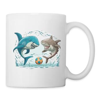 Shark Kick - Mug - white - Right