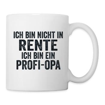 Profi-Opa - Mug blanc - blanc - Droite