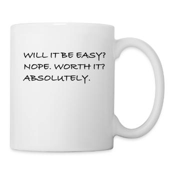 Easy - Tasse - Weiß - Rechts