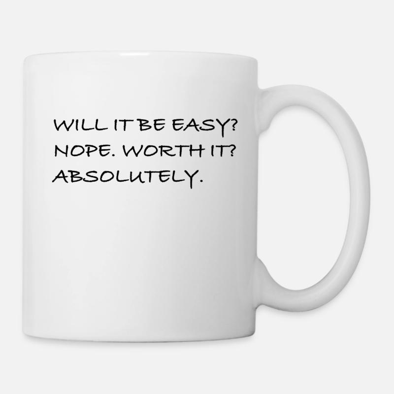 Easy - Tasse - Weiß