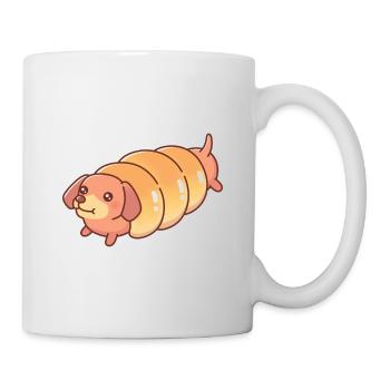 Cute Dachshund Sausage Dog Bun Funny - Mug - white - Right