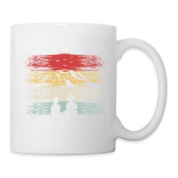 Angler Father's Day Fisherman Dad Retro Gift Idea - Mug - white - Right