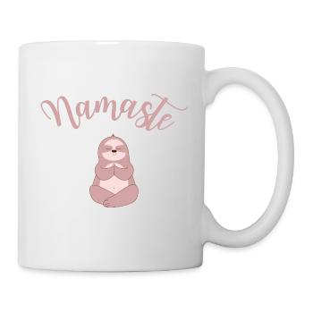 Namaste sloth - Mug - white - Right