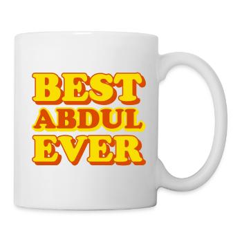Abdul Prénom Drôle de cadeau - Mug blanc - blanc - Droite