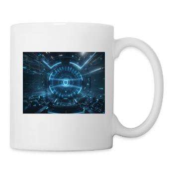 Synthesis of the future of technology - Mug - white - Right