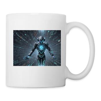 Synthesis of the future of technology - Mug - white - Right