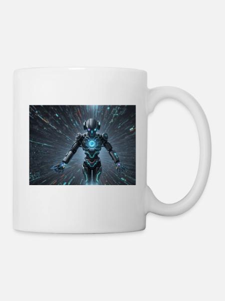 Synthesis of the future of technology - Mug - white