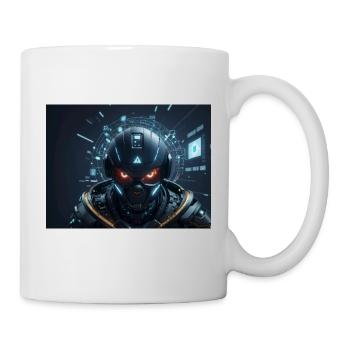 Synthesis of the future of technology - Mug - white - Right
