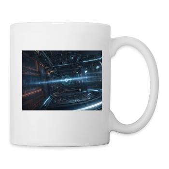 Synthesis of the future of technology - Mug - white - Right